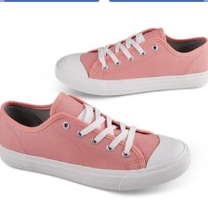 serra ladies memory foam canvas slip ons